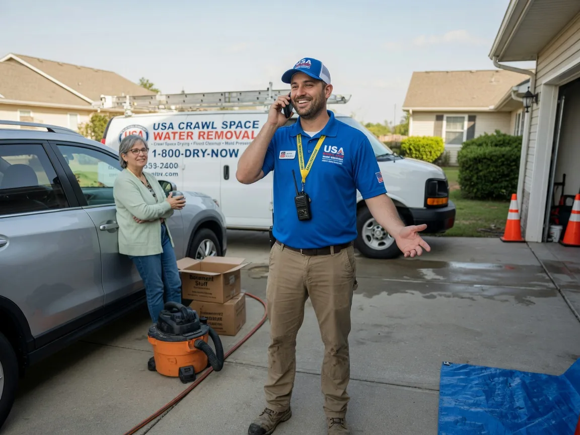 Crawl Space Water Removal Odell, NE FAQs